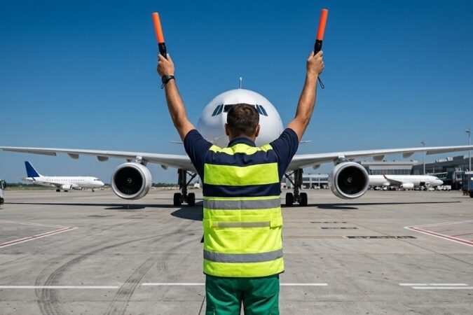 Aircraft Marshalling and Ramp Hand Signals