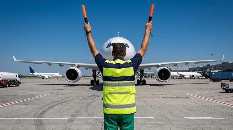 Aircraft Marshalling and Ramp Hand Signals
