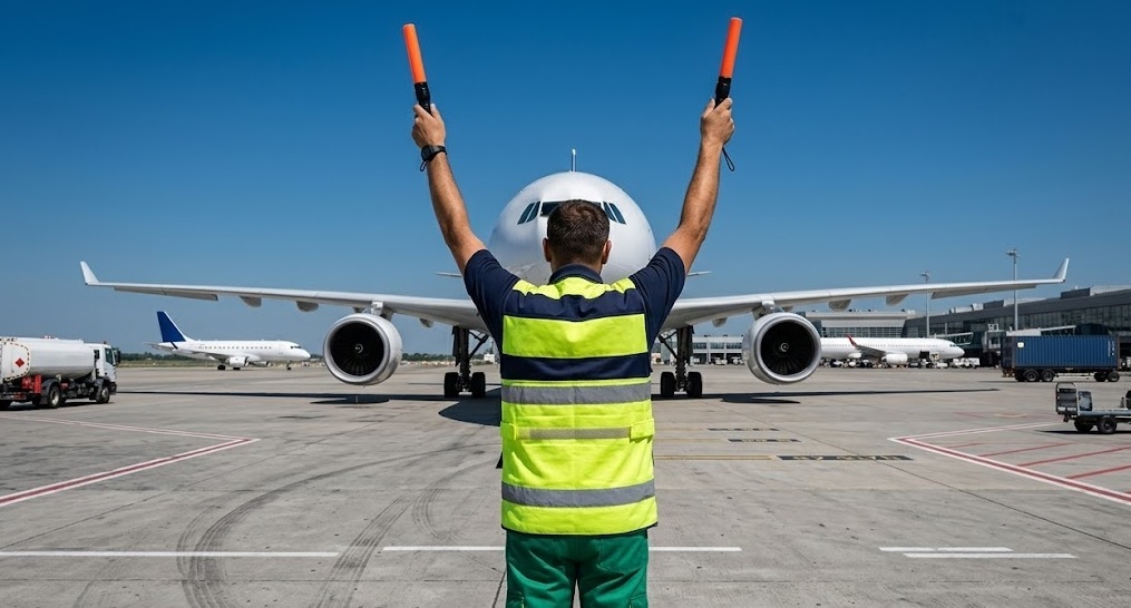 Aircraft Marshalling and Ramp Hand Signals [e-learning] - Octans Training